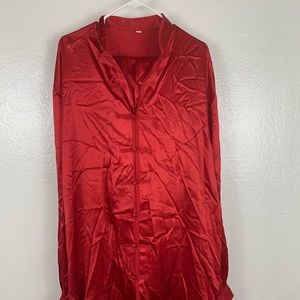 New Red Tai Chi Uniform Size XL